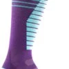 Darn Tough Edge Jr OTC Midweight SM 1 Darn Tough Edge Jr OTC Midweight SM -Snow Ski Gear large DarnTough EdgeJr Nightshade