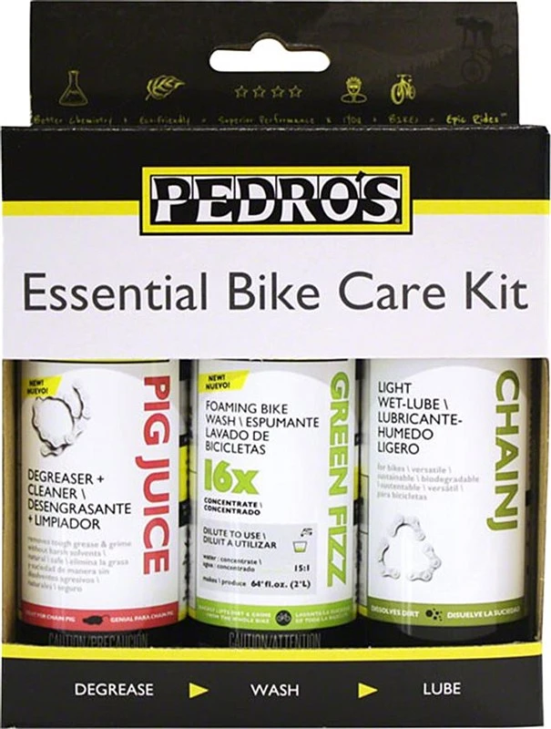 PEDROS Essential Bike Care Kit 3 PEDROS Essential Bike Care Kit